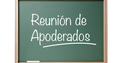 REUNIÓN DE APODERADOS MAYO